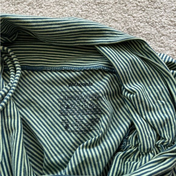 Patagonia Lithia Green‎ Diagonal Striped Skirt - Picture 3 of 3
